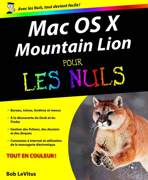 Mac OS X Mountain Lion Pour les Nuls - Bob LeVitus - edi8