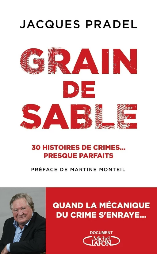 Grain de sable - 30 histoires de crimes... presque parfaits - Jacques Pradel - Michel Lafon