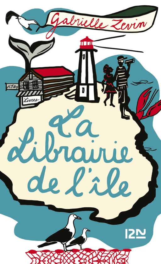 La librairie de l'île - Gabrielle Zevin - Univers Poche