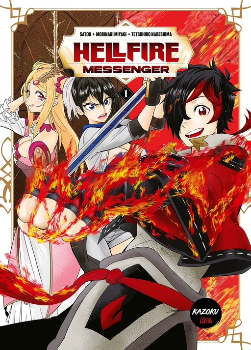 Hellfire Messenger - Tome 1 -  Satou, Morinari Miyagi, Tetsuhiro Nabeshima - Michel Lafon