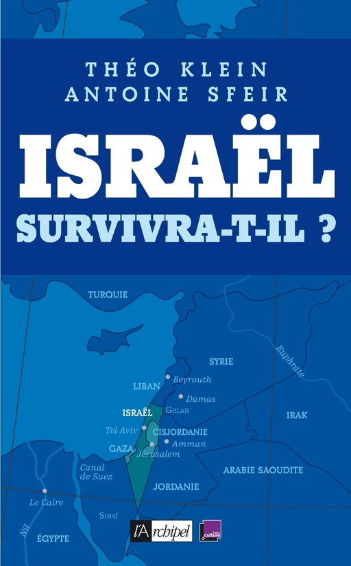 Israël survivra-t-il ? - Théo Klein, Antoine Sfeir - L'Archipel