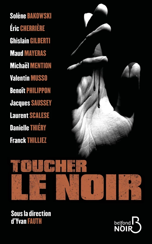 Toucher le noir - Ghislain Gilberti, Franck Thilliez, Éric Cherrière, Maud Mayeras, Laurent Scalese, Danielle Thiéry - Place des éditeurs