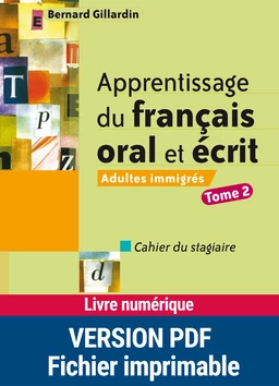 Apprentissage du français oral et écrit