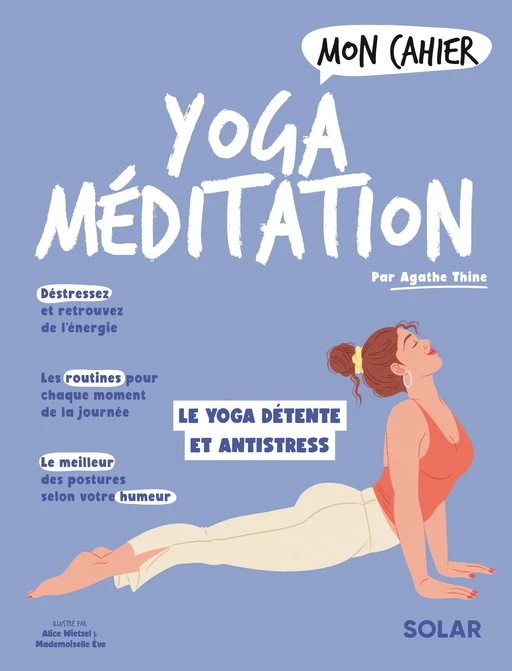 Mon cahier Yoga méditation NED - Agathe Thine - edi8