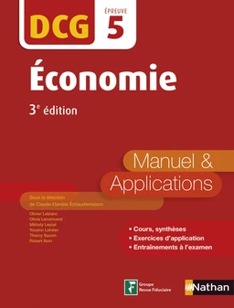 Economie - DCG 5 - Manuel et applications