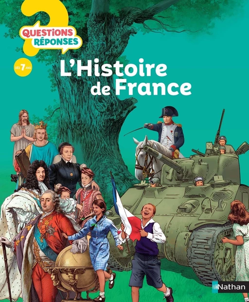 L'histoire de France - Questions/Réponses - doc dès 7 ans - Emmanuelle Ousset - Nathan