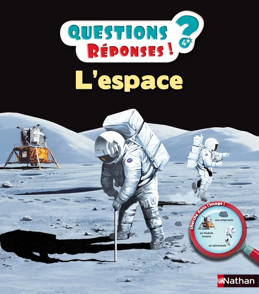 L'espace - Questions/Réponses - doc dès 5 ans - Delphine Grinberg - Nathan