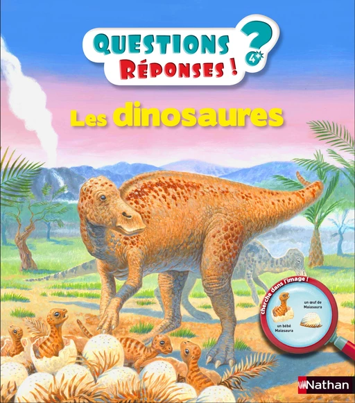 Les dinosaures - Questions/Réponses - doc dès 5 ans - Anne-Sophie Baumann - Nathan