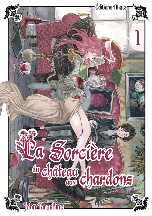 La sorciere du chateau aux chardons - Tome 1 (VF) - John Tarachine - Akata