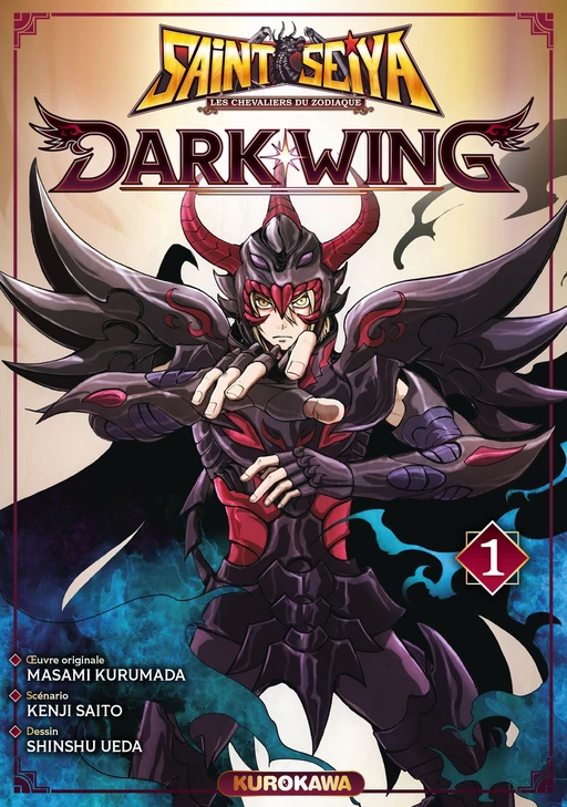 Saint Seiya - Dark Wing - Tome 1 - Masami Kurumada, Kenji Saito, Shinshu Ueda - Univers Poche