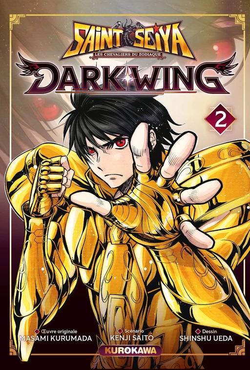 Saint Seiya - Dark Wing - Tome 2 - Kenji Saito, Masami Kurumada, Shinshu Ueda - Univers Poche