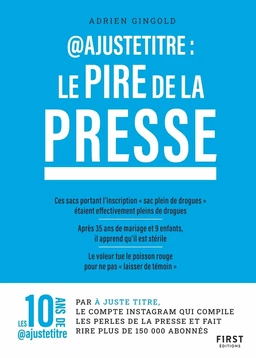 @Ajustetitre : Le pire de la presse - 10 ans de perles de presse compilées