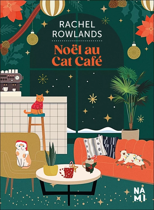 Noël au Cat Café - Rachel Rowlands - Éditions Nami