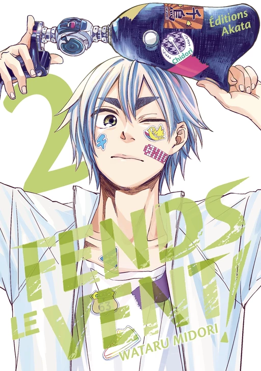 Fends le vent ! - Tome 2 - Wataru Midori - Akata