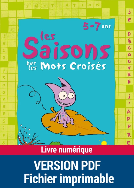 PDF Les saisons par les mots croisés - Martine Descouens - Retz