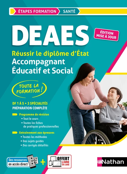 DEAES - Réussir le diplôme d'Etat Accompagnant Educatif et Social - EPUB - Louisa Rebih - Nathan