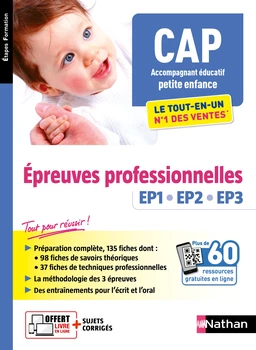 CAP Accompagnant éducatif petite enfance (AEPE) Tout-en-un - EPUB