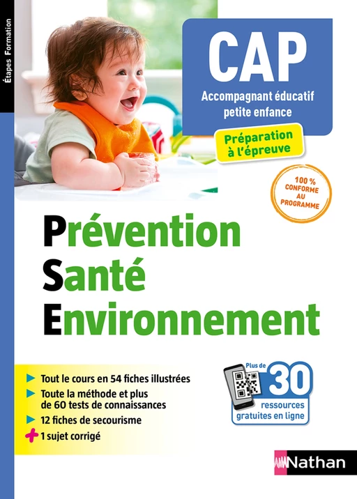 Prévention Santé Environnement CAP Accompagnant éducatif petite enfance - EPUB - Catherine Barbeaux, Christelle Lorthios, Marie-Cécile Sénéchal - Nathan