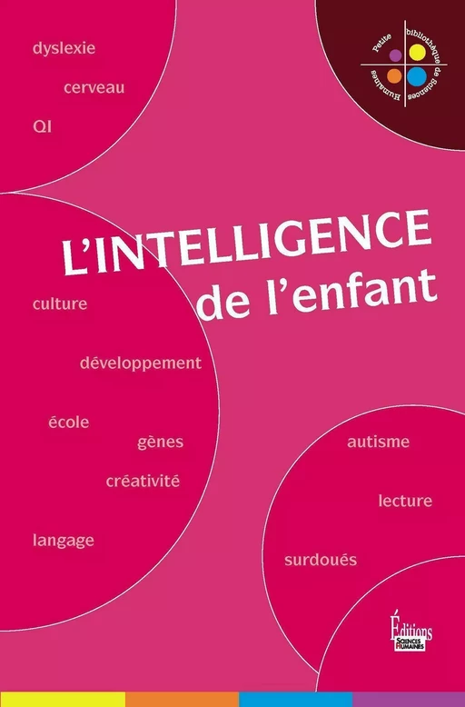 L'Intelligence de l'enfant - Martine Fournier, Roger Lecuyer - Sciences Humaines