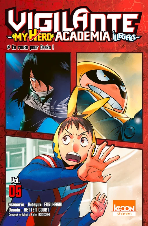 Vigilante - My Hero Academia Illegals T05 - Kohei Horikoshi, Furuhashi Hideyuki - AC média