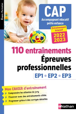 CAP accompagnant éducatif petite enfance - 110 entraînements - EPUB