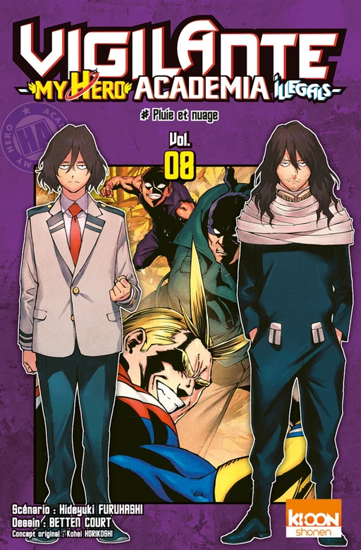 Vigilante - My Hero Academia Illegals T08 - Kohei Horikoshi, Hideyuki Furuhashi - AC média