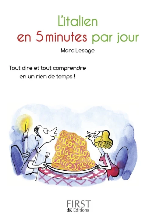 Petit Livre de - Italien en 5 minutes par jour - Marc Lesage - edi8