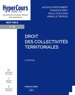 Droit des collectivités territoriales 3ed