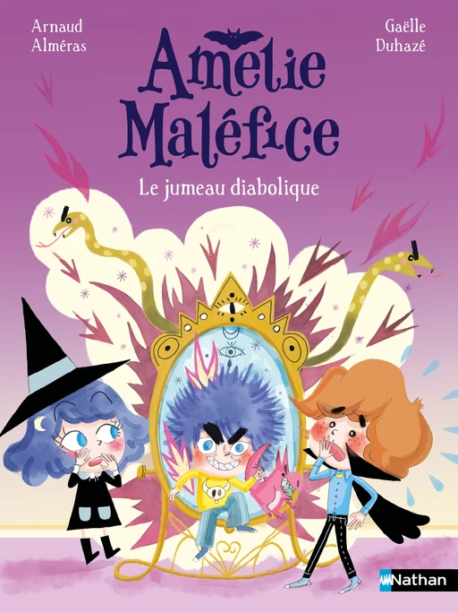 Amélie Maléfice - Le jumeau diabolique - Lune Bleue Dès 6 ans - Livre numérique - Arnaud Alméras - Nathan