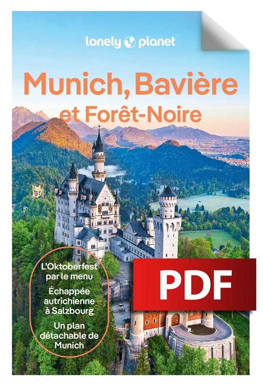 Munich, Bavière et Forêt-Noire 5ed -  LONELY PLANET - edi8