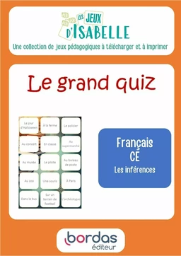 Le grand quiz CE1-CE2 - Les jeux d'Isabelle