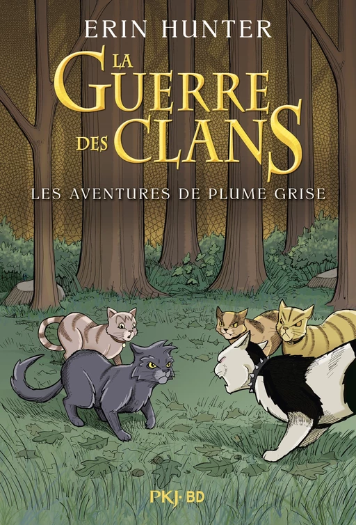 La guerre des clans : Les aventures de Plume Grise, intégral BD - Erin Hunter, Dan Jolley - Univers Poche