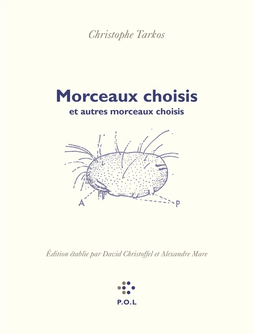 Morceaux choisis et autres morceaux choisis - Christophe Tarkos - POL Editeur