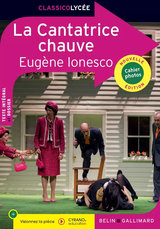 La Cantatrice chauve - Marianne Hubac, Eugène Ionesco - Humensis