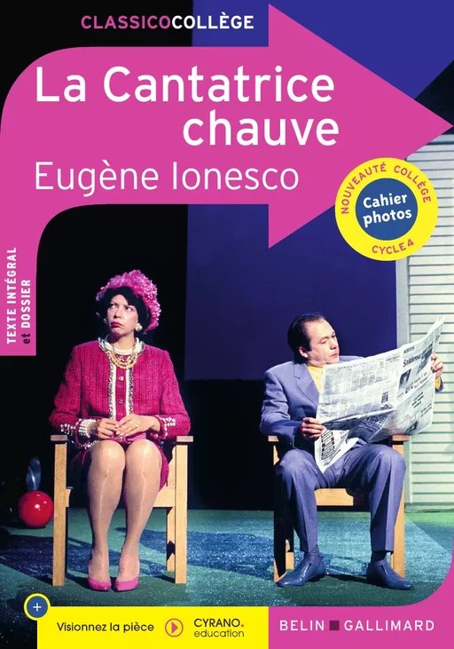 La Cantatrice chauve - Kim-lan Appere, Eugène Ionesco - Humensis