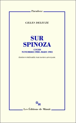 Sur Spinoza