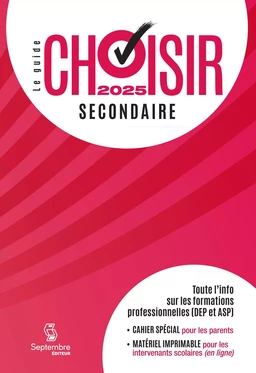 Guide Choisir - Secondaire 2025