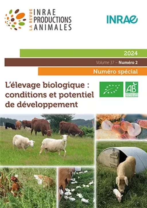 L'élevage biologique : - Françoise Medale, Servane Penvern, Nathalie Bareille - Quæ