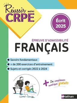 EBOOK - Français - Epreuve écrite - admissibilité - 2024-205