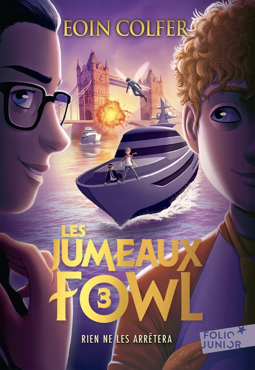 Les Jumeaux Fowl (Tome 3) - Rien ne les arrêtera - Eoin Colfer - Gallimard Jeunesse