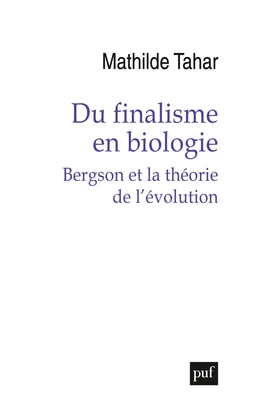 Du finalisme en biologie