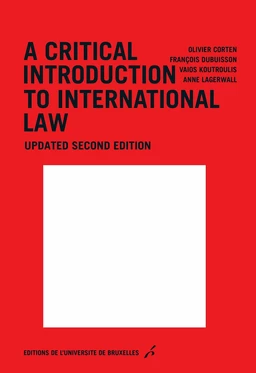 A critical introduction to international law