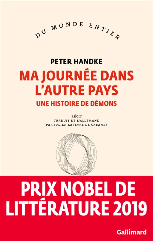 Ma journée dans l'autre pays - Peter Handke - Editions Gallimard