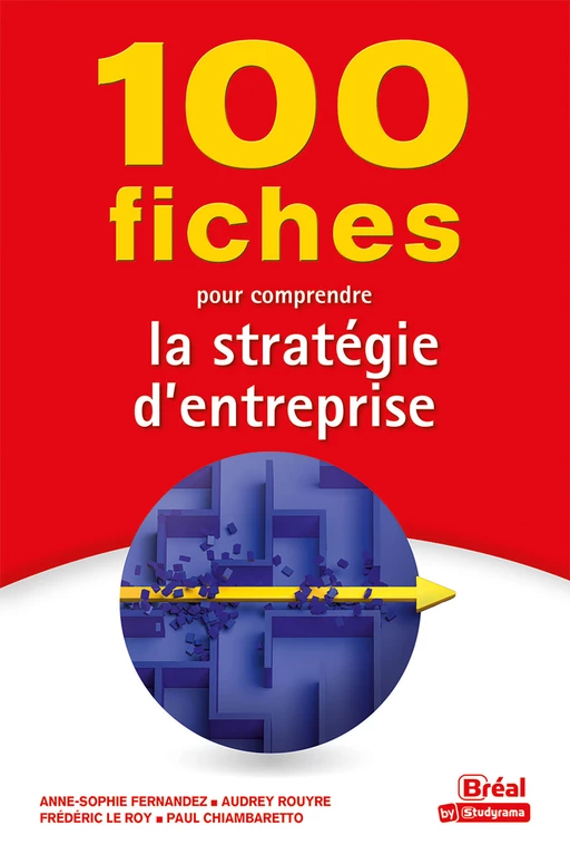 100 fiches pour comprendre la stratégie d'entreprise - Paul Chiambaretto, Frédéric le Roy, Anne-Sophie Fernandez, Audrey Rouyre - Bréal