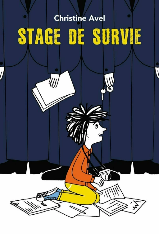 Stage de survie - Christine Avel - L'école des loisirs