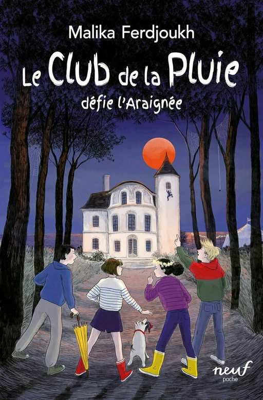 Le club de la pluie défie l'Homme-Araignée - Malika Ferdjoukh - L'école des loisirs