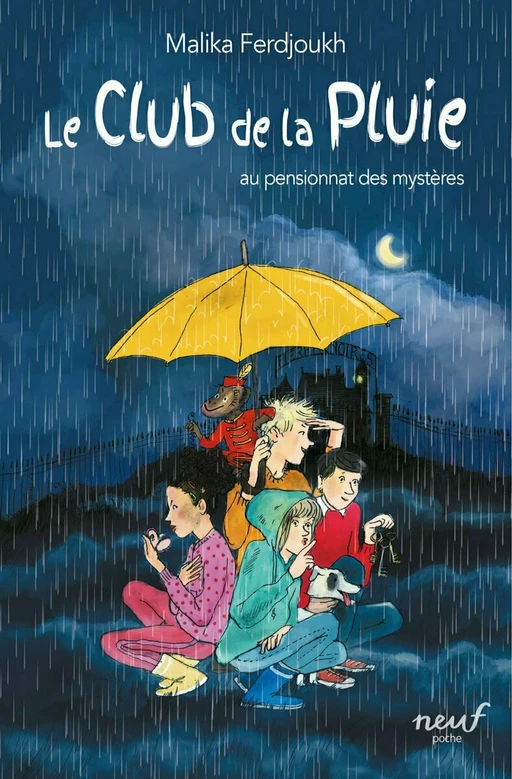 Le club de la pluie au pensionnat des mystères - Malika Ferdjoukh - L'école des loisirs