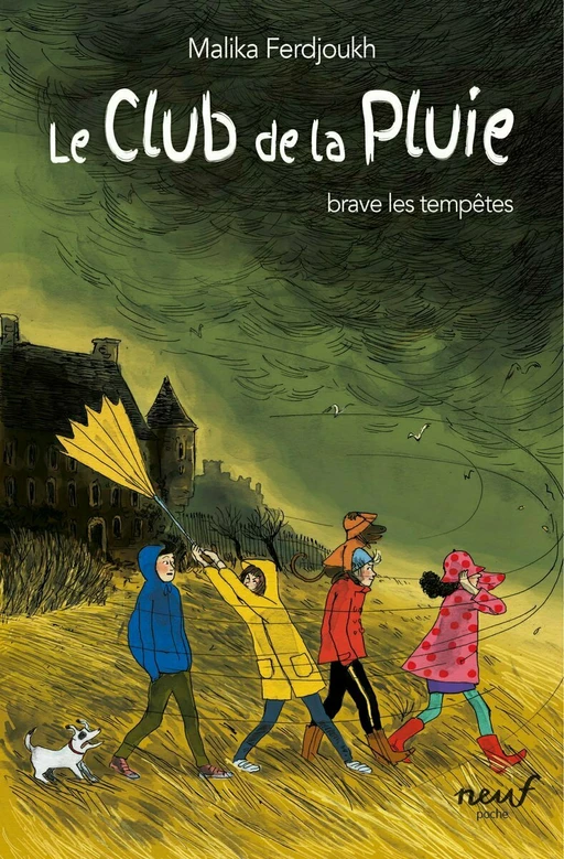 Le club de la pluie brave les tempêtes - Malika Ferdjoukh - L'école des loisirs