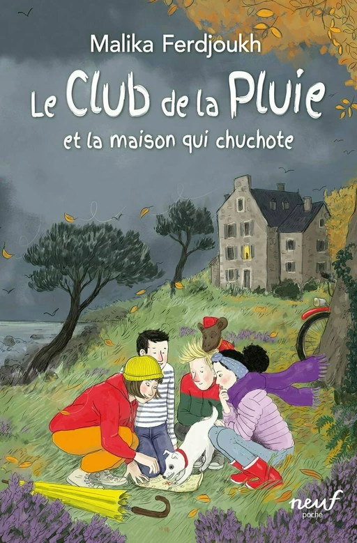 Le Club de la pluie - La maison qui chuchote - Malika Ferdjoukh - L'école des loisirs