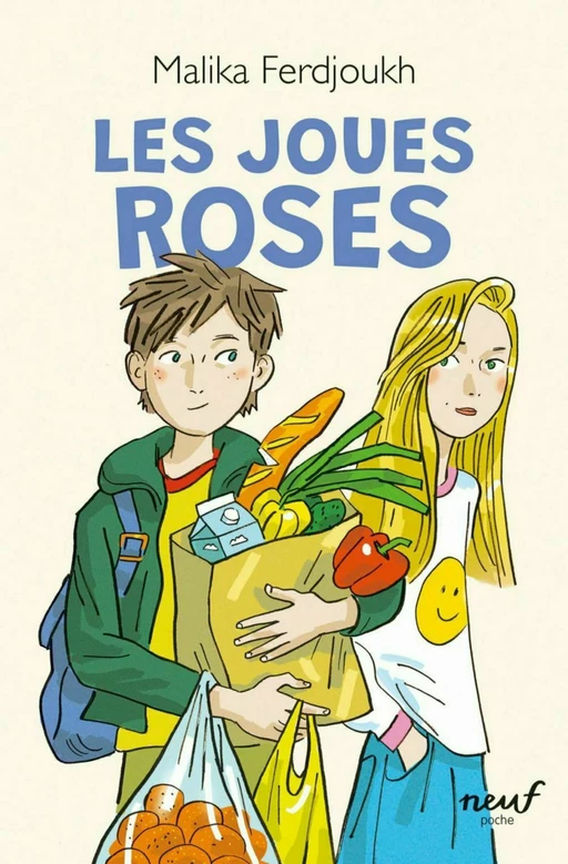 Les joues roses - Malika Ferdjoukh - L'école des loisirs